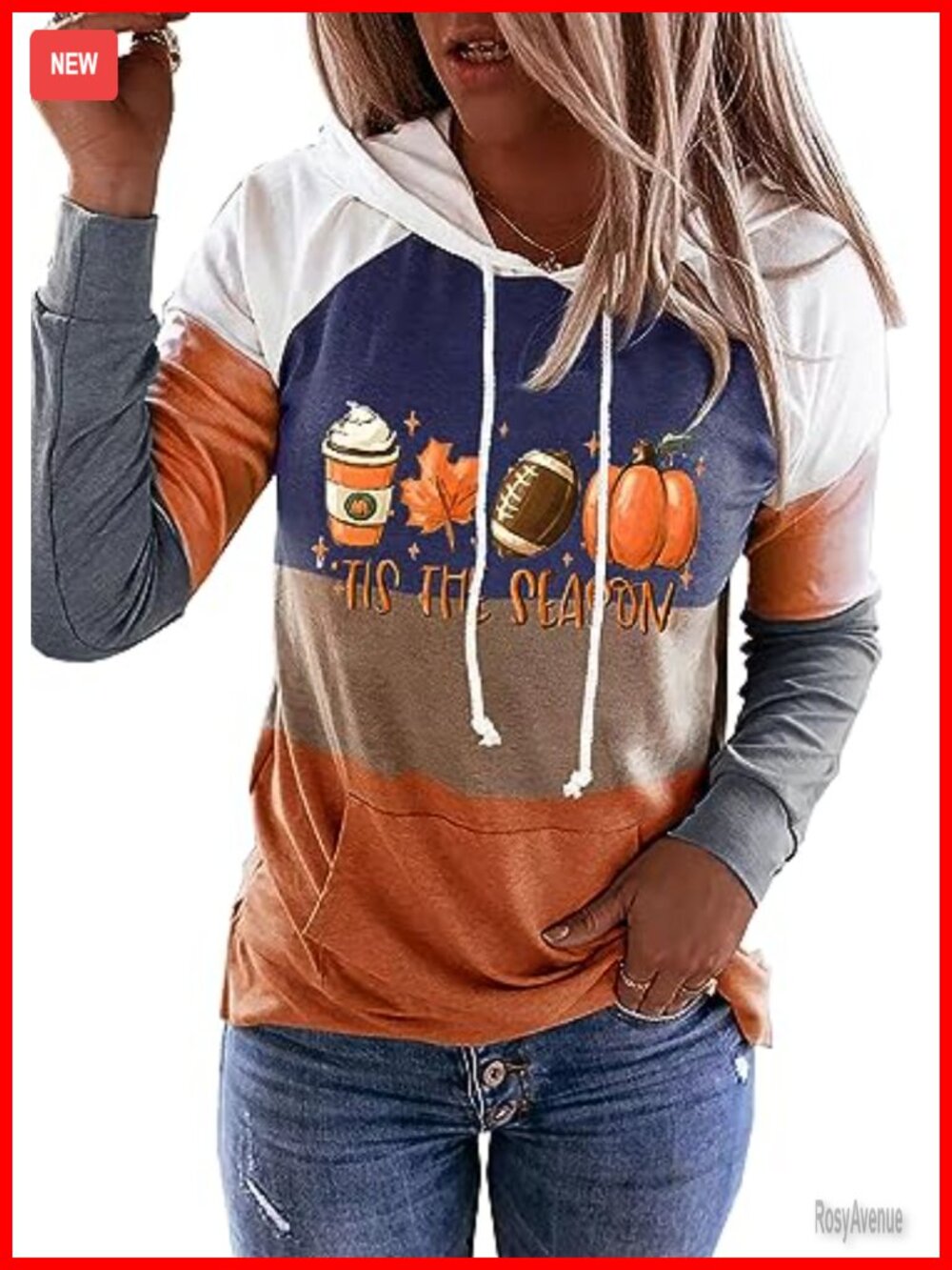 Thanksgiving Pumpkin Graphic Hoodie Women Long Sleeve Pullover Top
